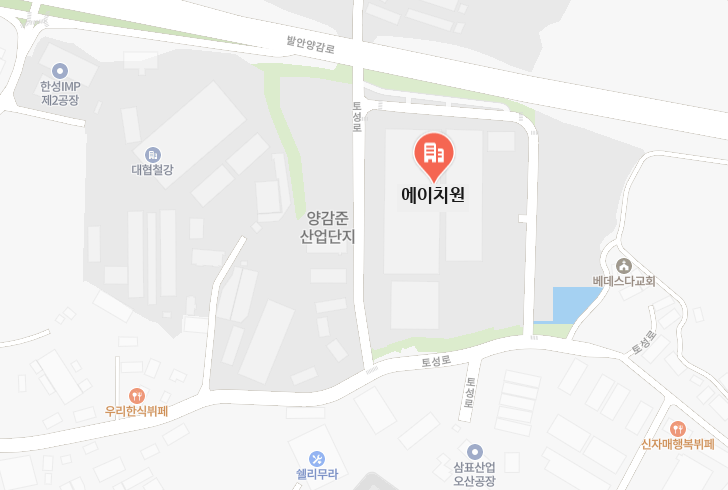 H-ONE 본사 위치 지도